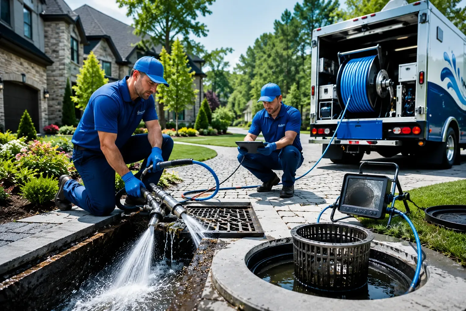 Local outdoor drain cleaning professionals in Balsam, NC